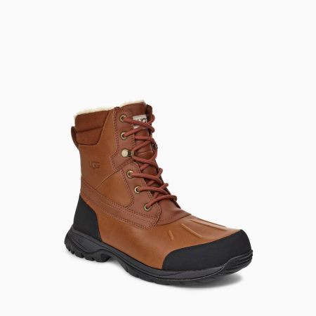 UGG Felton Brown Waterproof Boots for Men (HKCQ85713)